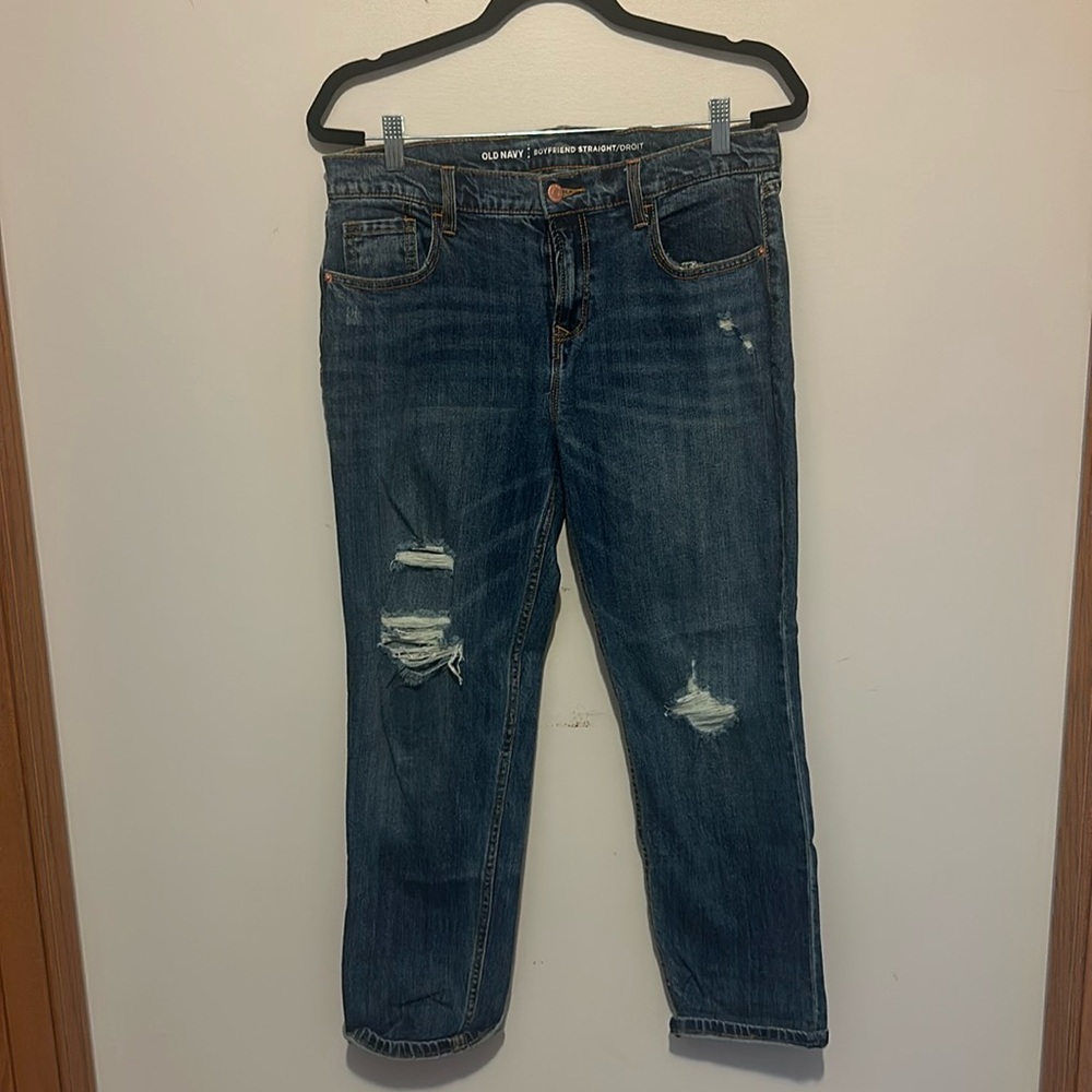 Old navy boyfriend straight Jean